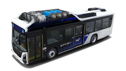 Toyota’s New Hydrogen Bus Has 50% More Range