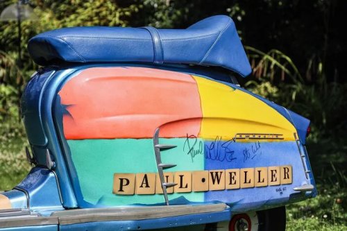 Famous Paul Weller ‘Stanley Road' Lambretta Heads to Auction