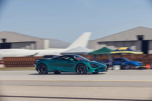 McLaren 750S at the 0–150–0-MPH Speed Test 2026