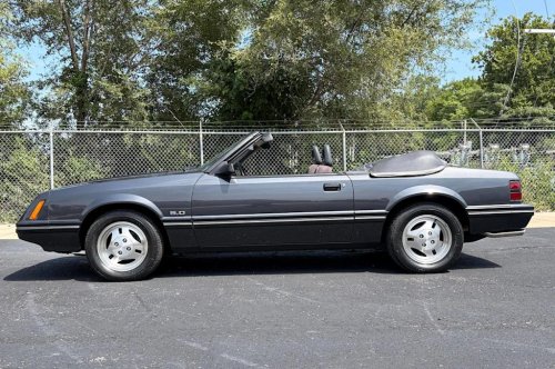 1984 Ford Mustang GT Convertible for Sale With 37,000 Miles Shown