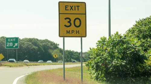 Why Are Some Speed Limit Signs Yellow?