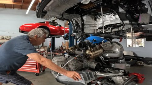 Chevrolet, Chevrolet Corvette, Custom-built 8.1-Liter Chevrolet C8 Corvette Big Block V8 is Running and Driving
