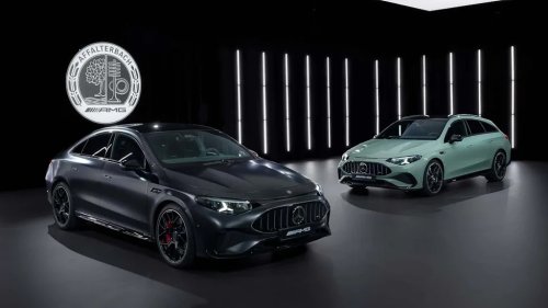 The New Mercedes-AMG CLA EV’s Huge Power Comes From Three Tiny Motors