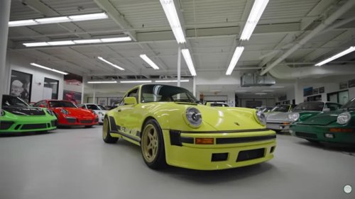 Porsche, Jay Leno Takes Classic Porsche With Formula 1 Engine For A Spin