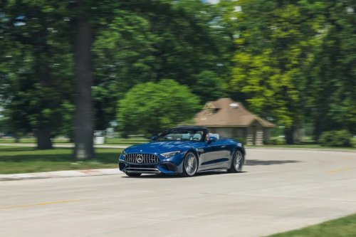 See Exterior Pics of the 2026 Mercedes-AMG SL63 S E Performance