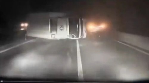Tesla, A Tesla Drove Straight Into a Wall of Smoke on a Dark Highway. What Happened Next Ignited a Furious Online Debate