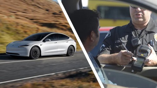 'I wasn't driving': Tesla driver blames FSD mode after being caught speeding —as Colorado police release video in warning to motorists