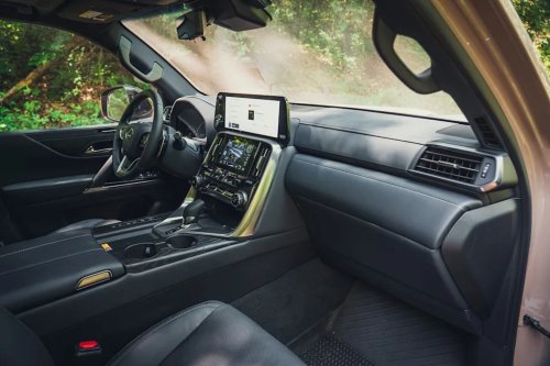 View Interior Photos of the 2026 Lexus LX700h Overtrail