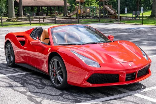 This 7K-Mile Rosso Corsa 2018 Ferrari 488 Spider Is Open-Air Maranello Perfection