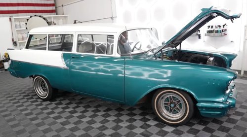 Owner in Tears as 1957 Chevy Bel Air Finally Hits the Road for First Time in 30 Years