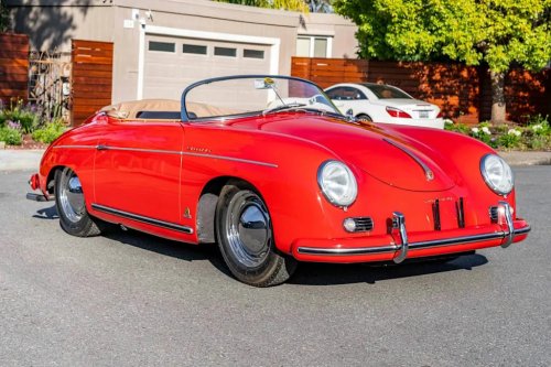 Porsche, Porsche 356, One of Roughly 200: This 1954 Porsche 356 Pre-A Speedster Is the Real, Race-Bred Article