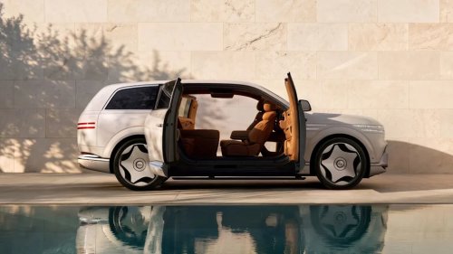 The Genesis GV90 in Photos