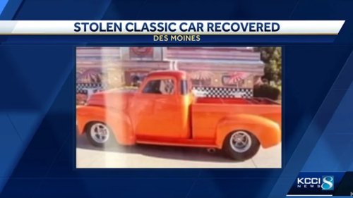Stolen Classic Cars Recovered — Rising Values Have Made Collectibles Prime Targets for Thieves