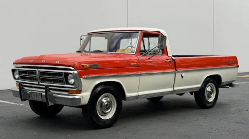 Ford, Ford F-250, 1972 Ford F-250 Sport Custom Camper Special for Sale With 83,000 Miles