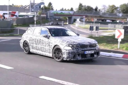 BMW, BMW M5, 2028 BMW M5 Spied Wearing Its New Face