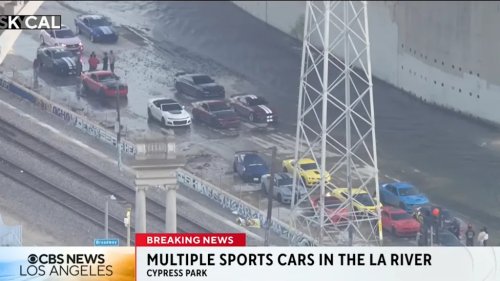 Cops Impound 72 Enthusiast Cars for Driving in the Iconic LA River