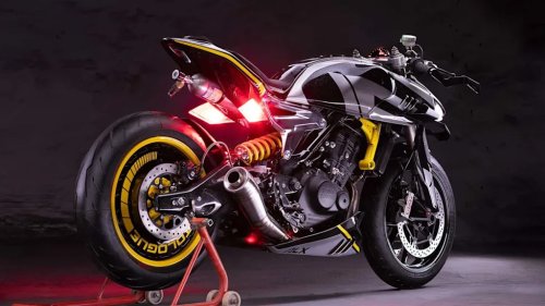 This Royal Enfield Custom Looks Like "Need For Speed" Broke Into A Motorcycle Workshop