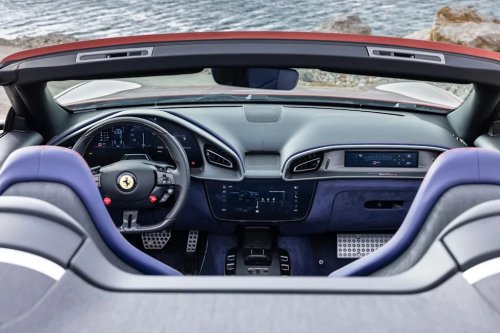 View Interior Photos of the 2027 Ferrari Amalfi Spider