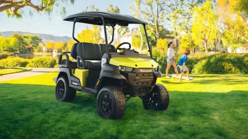Kawasaki's Not-A-Golf-Cart Golf Cart Just Got An Update. And It's Gasoline