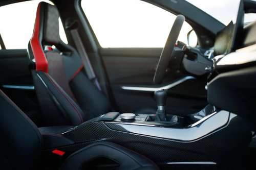 View Interior Photos of the 2027 BMW M3 CS Handschalter