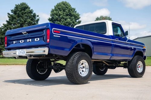 1976 Ford F-250 Custom Highboy 4x4 For Sale With 454 Miles on the Build