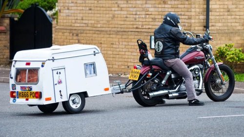 Towing A Trailer Behind A Motorcycle? Here's How Fast You Can Safely Ride