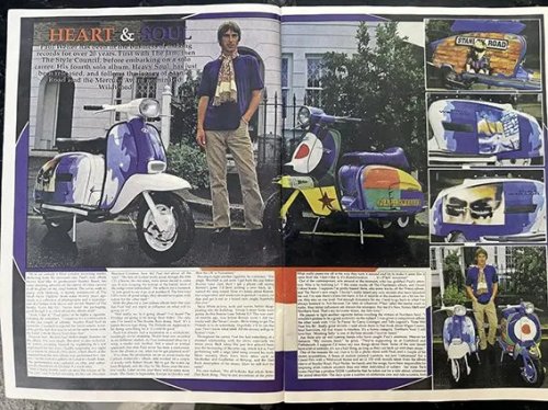 Famous Paul Weller ‘Stanley Road' Lambretta Heads to Auction