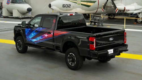 Ford, The 2027 Ford Super Duty Proud to Honor Is a Limited-Run Patriotic Workhorse
