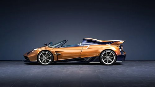 Pagani, Pagani’s Latest Huayra 70 Tribute Is a Pearl Orange Beauty With a Manual Transmission