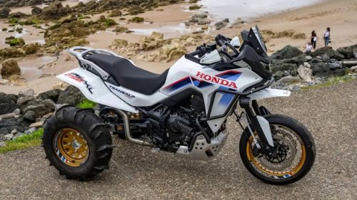 Honda, This Custom Honda Off-Road Trike Is Awesome, And Terrifying