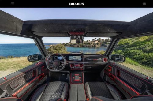 BRABUS Cuts the Roof Off the G 63 and Gives It 900 HP