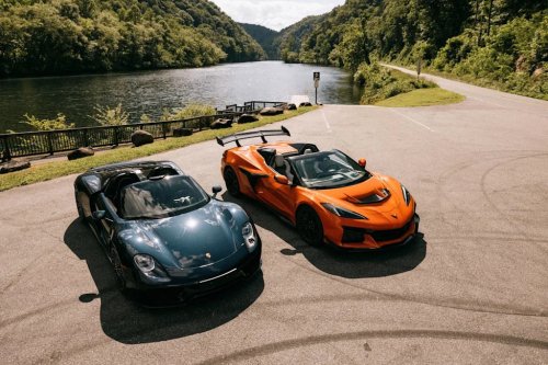 See More Photos of the Chevrolet Corvette ZR1X and the Porsche 918 Spyder