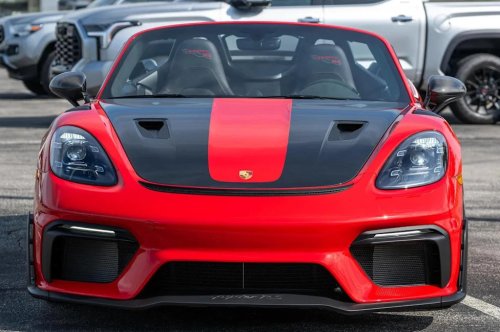 2025 Porsche 718 Spyder RS Weissach for Sale With 600 Miles