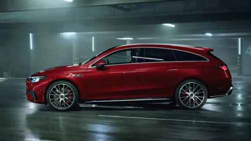 671-HP Mercedes-AMG CLA45 EV Has Three Axial-Flux Motors And Simulated Shifts, Just Like The New GT 4-Door