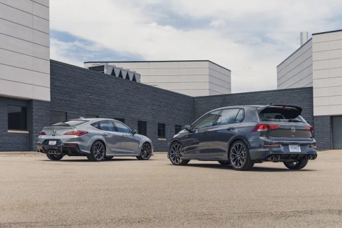 We Pit the Acura Integra Type S Against the VW Golf R to See Just How Much Difference a Manual Makes