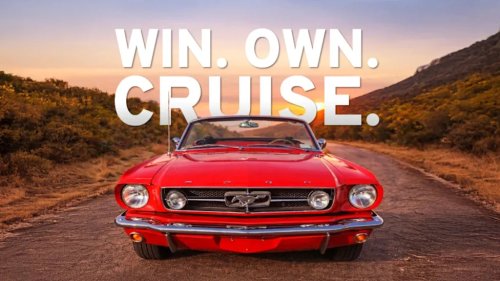 1965 Ford Mustang Convertible Sweepstakes Celebrates Classic American Motoring