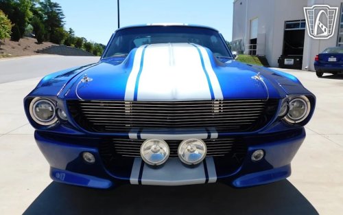 Blue 1968 Ford Shelby GT500 with 351 Windsor Heads to Auction via Gateway Classic Cars