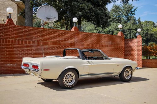 1968 Shelby Mustang GT500KR Convertible for Sale With 17,000 Miles Shown