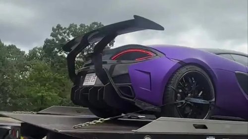 Man Claimed He Found His Stolen McLaren Supercar on the Back of a Transporter on the Highway