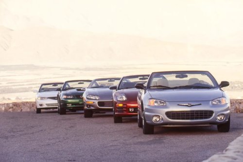 SEAT, A Photo Tour of the 2001 Four Seat Convertible Comparison Test