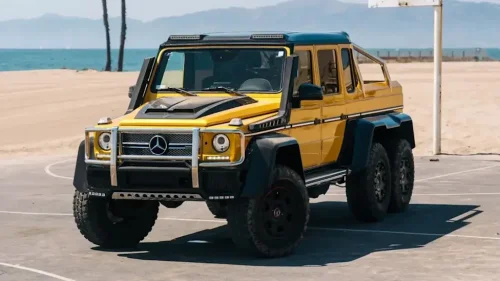 Mercedes, This Is Your Chance To Own A Wild Mercedes-AMG G65 6x6 Pickup Truck