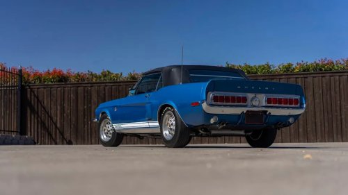 Gorgeous 1968 Shelby GT500KR Convertible Set A New Auction Record
