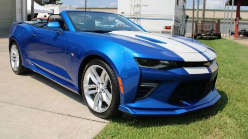 No-Reserve 2017 Camaro SS Convertible Heads to the Block at Henderson Auctions