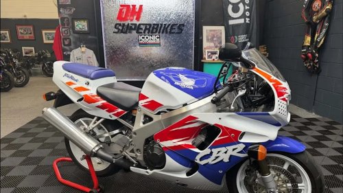 Honda, James May’s Honda Fireblade Is Up For Auction. And Captain Slow Clearly Has A Type