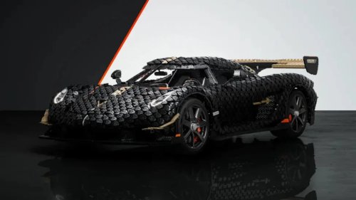 Koenigsegg, This Full-Size Lego Koenigsegg Hypercar Can Hit 69 MPH