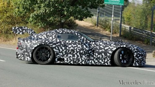 The New Unhinged Mercedes-AMG GT Black Series Has Been Spied on Test