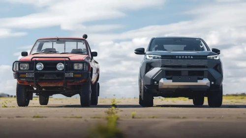 Toyota Recreated Legendary Top Gear Stunt With The New Electric Hilux