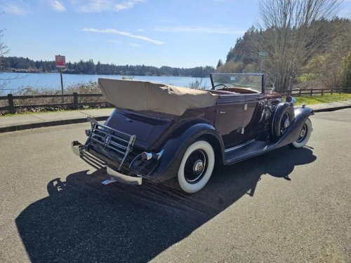 Cadillac, 1933 Cadillac Series 355C Convertible Showcases Prewar Luxury and Craftsmanship at Lucky Collector Car Auctions