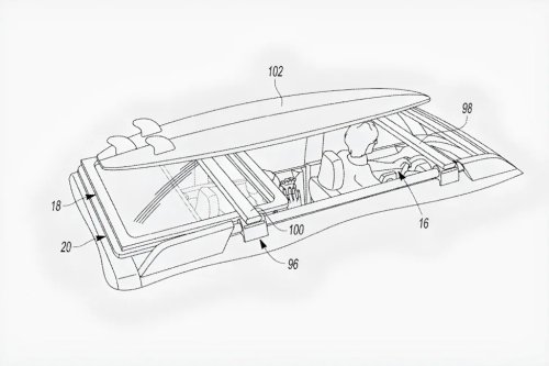 Ford’s Clever New Patent Reimagines One of Jeep’s Most Convenient Summer Features