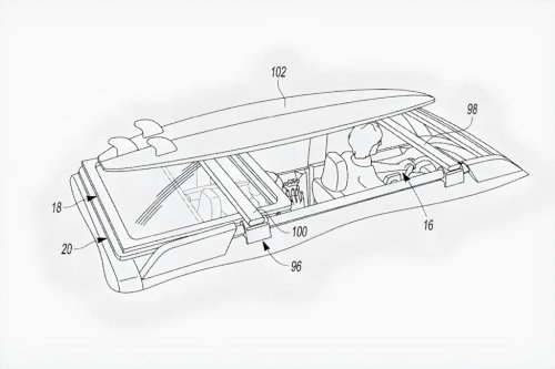 Ford, Jeep, Ford’s Clever New Patent Reimagines One of Jeep’s Most Convenient Summer Features